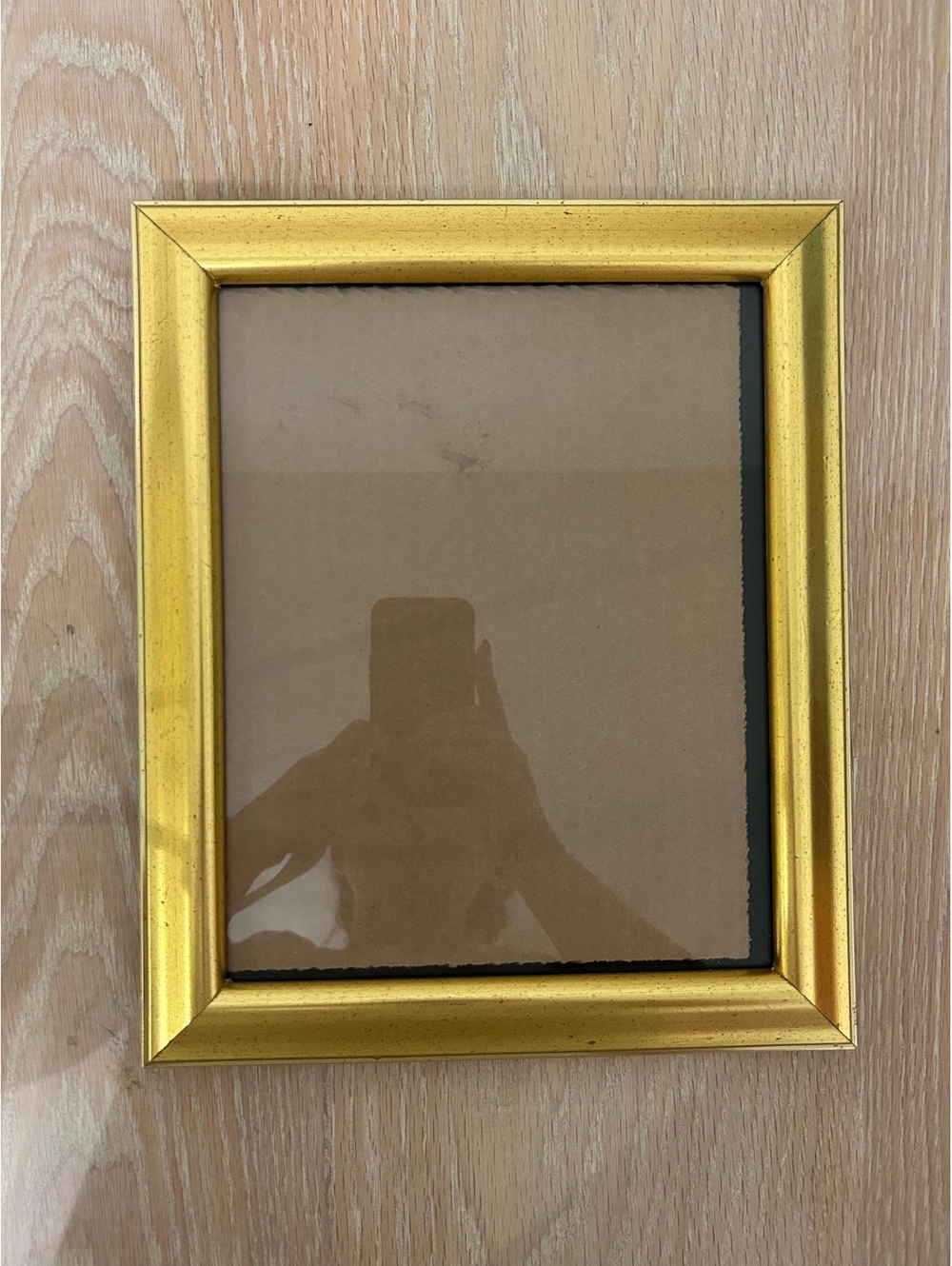 Vintage Gold Tone 8x10 Picture Frame 9.5x11.5 Classic Traditional Decor